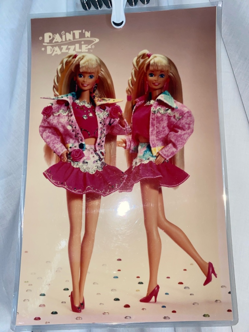 Vintage Paint’n Dazzle Barbie poster
